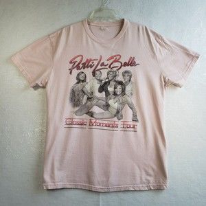 Patti La Belle Tour Vintage T-Shirt Adult Large Pink Classic Moments Soul 2005